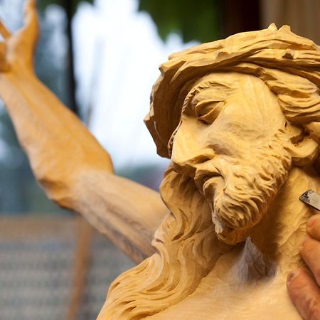 Ferienwohnungen Alpenflair - Barrierefrei Urlauben Oberammergau Eksteriør bilde